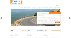 Desktop Screenshot of orion-rentals.com